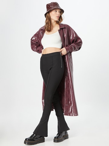 River Island Flared Broek in Zwart