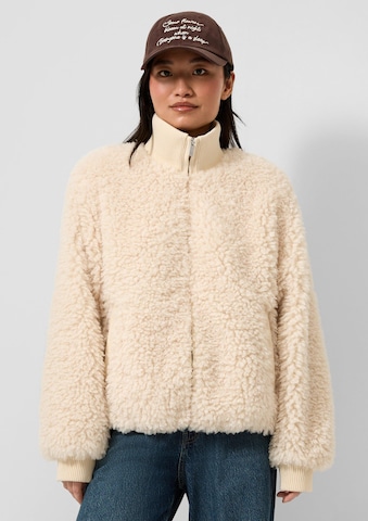 QS Tussenjas in Beige: voorkant