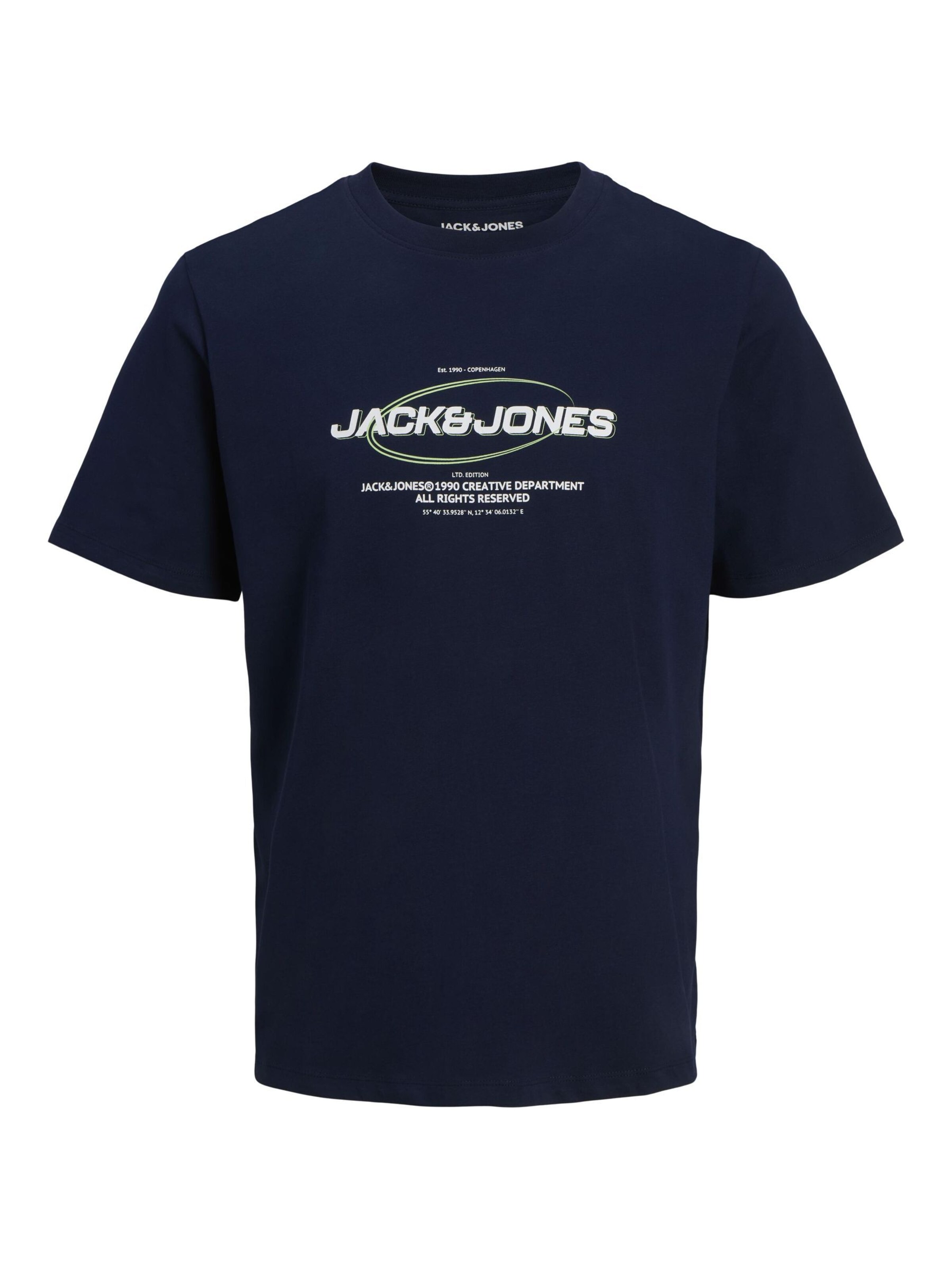 JACK & JONES Shirt in Blauw: voorkant
