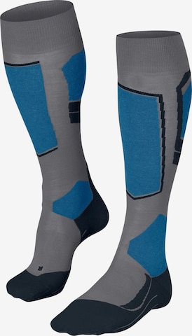 FALKE Athletic Socks 'SK4 Advanced' in Grey: front