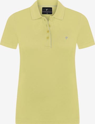 DENIM CULTURE قميص بلون أصفر: الأمام