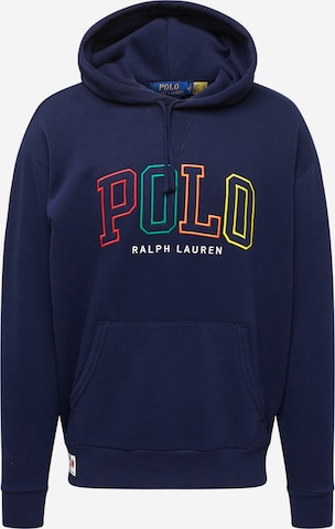 Felpa di Polo Ralph Lauren in blu: frontale
