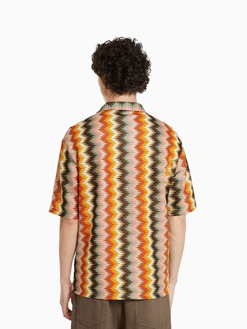 Bershka Regular fit Overhemd in Oranje