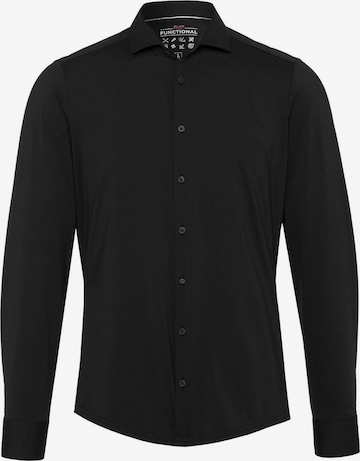 PURE Hemd in Schwarz: Vorderseite