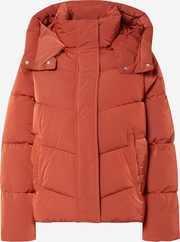 Veste d’hiver Calvin Klein en orange : devant