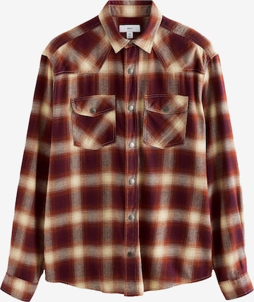 Next Regularny krój Koszula w kolorze czerwony: przód