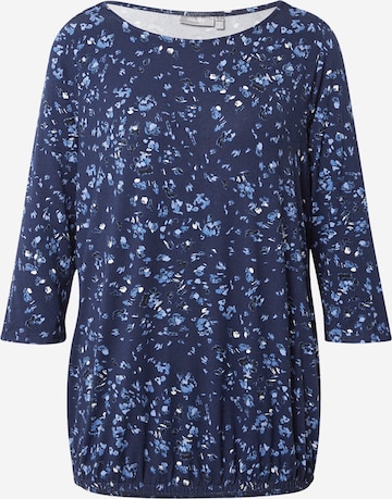 Fransa Shirt in Blauw: voorkant