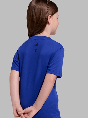 ADIDAS SPORTSWEAR Majica | modra barva