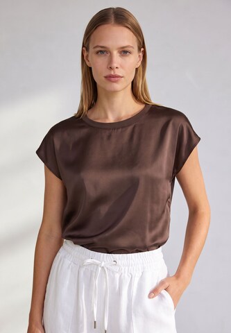 MORE & MORE Shirt in Bruin: voorkant