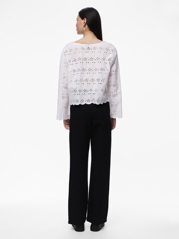 Camicia da donna 'Armorine' di PIECES in bianco