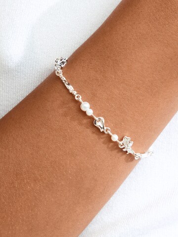 Pilgrim Armband i silver: framsida