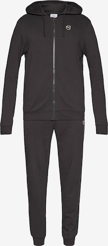 Survêtement 'Essentials Elevated' PUMA en noir : devant