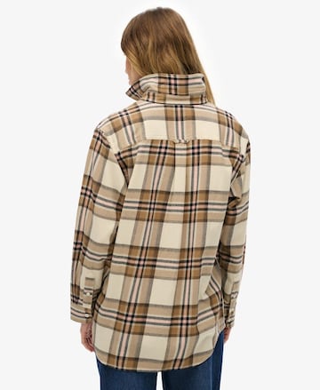 Chemisier Superdry en beige