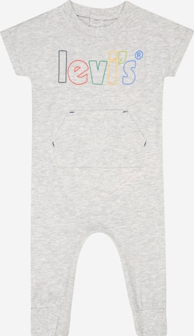 Levi's Kids Overall in Grijs: voorkant