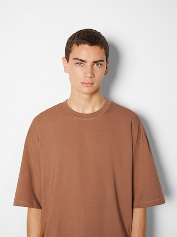 Bershka Shirt in Brown