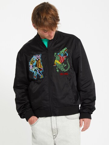 Volcom Tussenjas 'BOB MOLLEMA' in Zwart: voorkant
