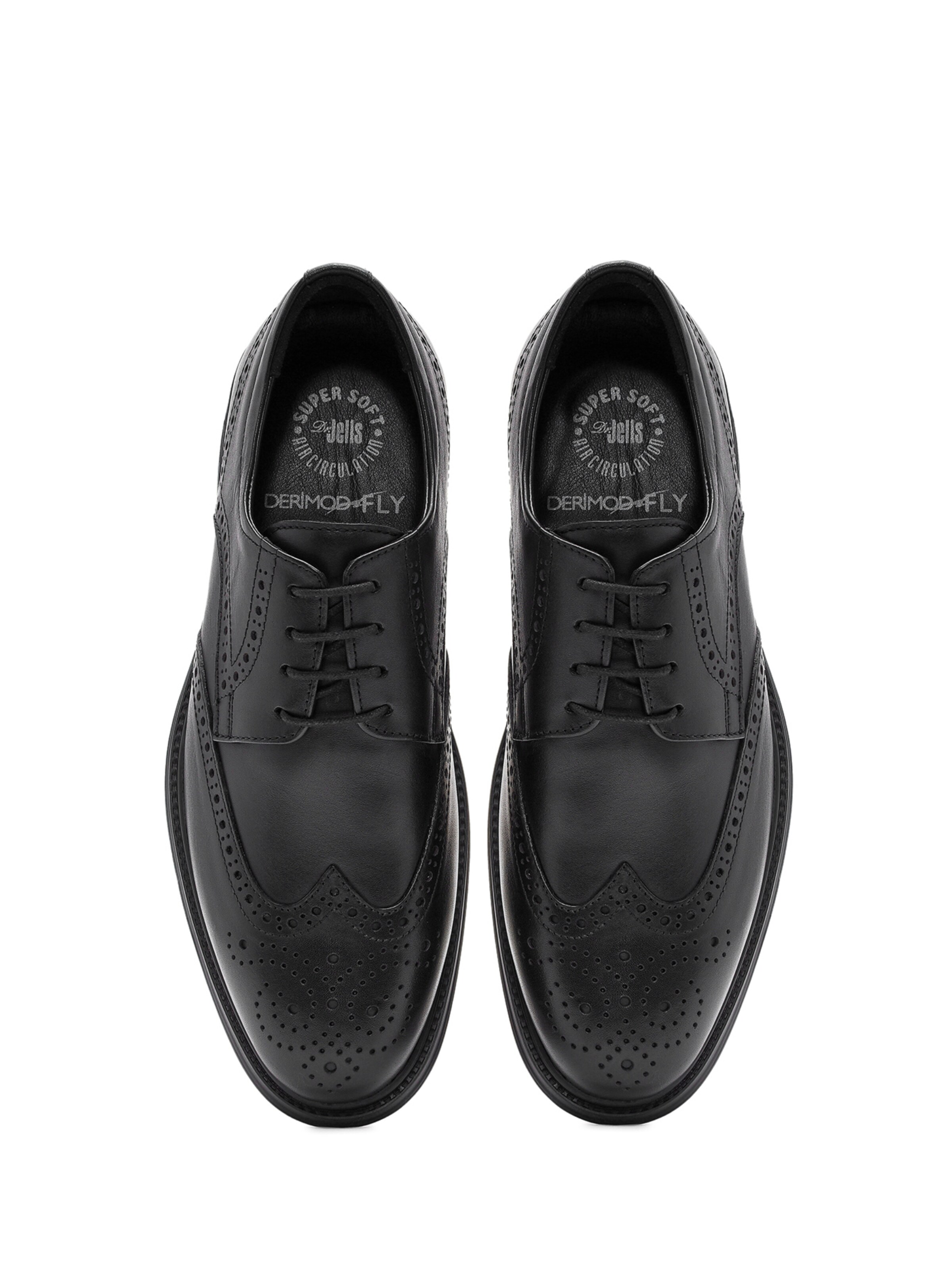 Derimod Veterschoen in Zwart