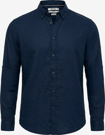 Camicia 'Brayden' di INDICODE JEANS in blu: frontale