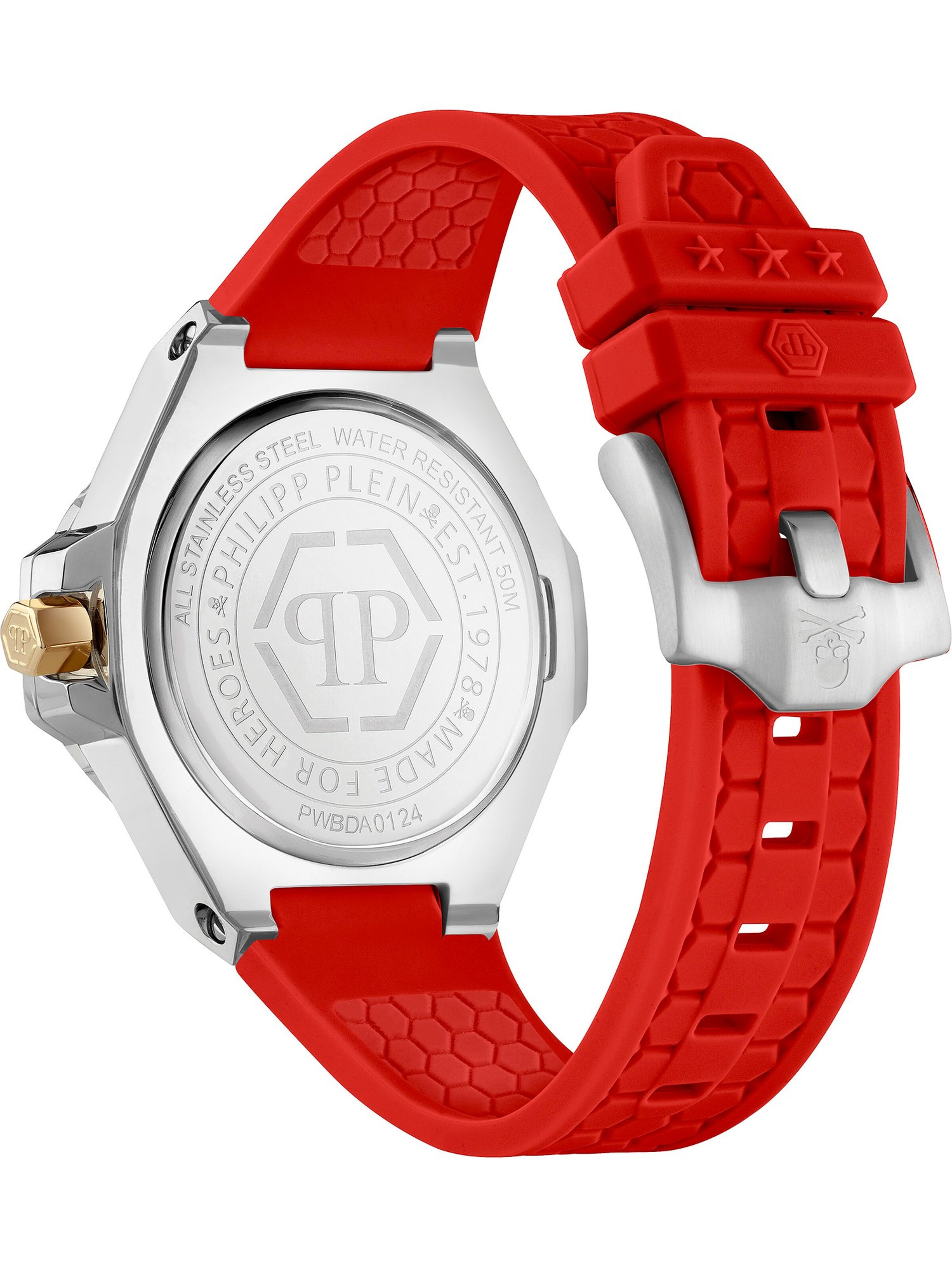 Orologio analogico di Philipp Plein Watches in rosso