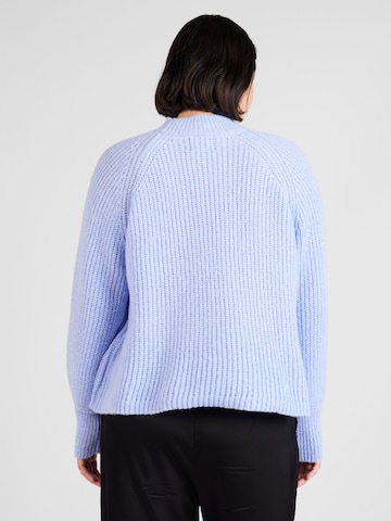 PIECES Curve Pullover 'NALA' in Lila