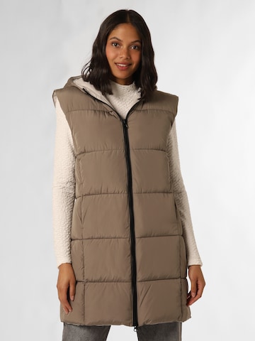 Marie Lund Vest ' ' in Brown: front