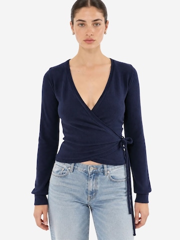 Busem Top 'Strickoberteile' in Blue: front