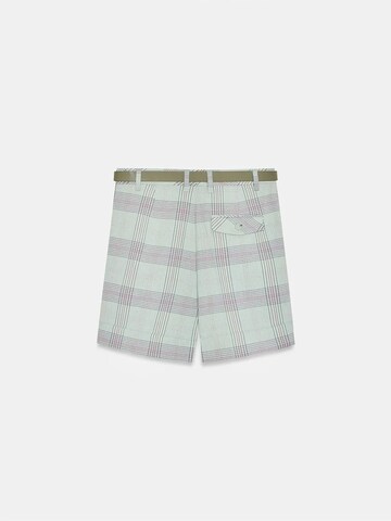 Dilvin Wide leg Trousers in Green