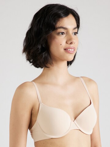 T-shirt Reggiseno di Dorina in beige: frontale