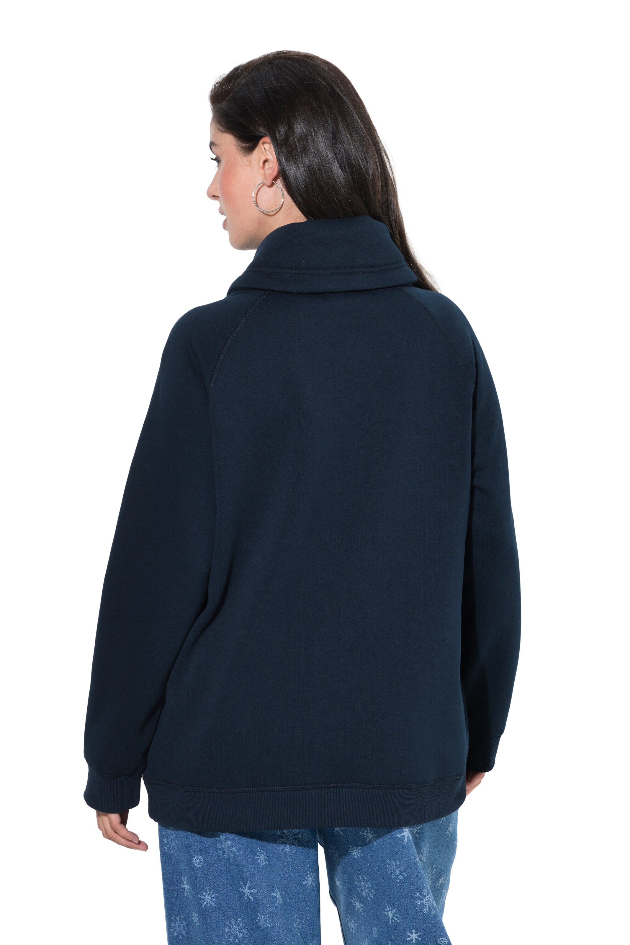 Ulla Popken Sweatshirt in Blue