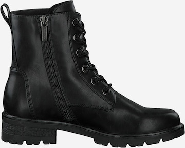 TAMARIS Lace-Up Ankle Boots in Black