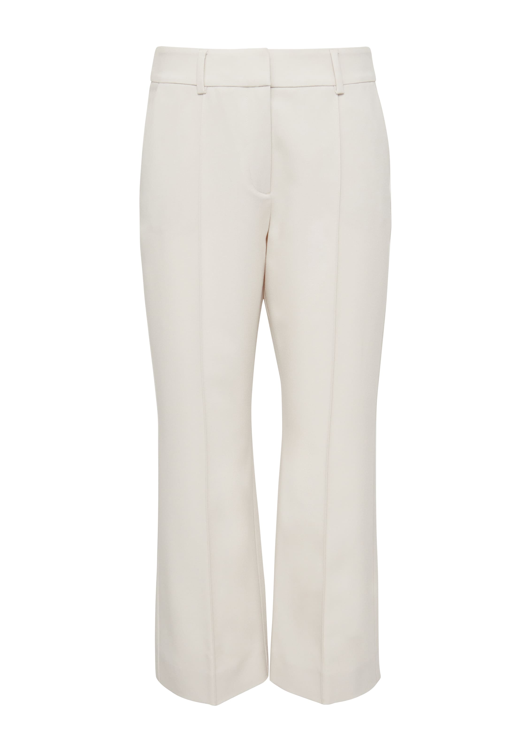 Pantaloni con piega frontale di COMMA in beige: frontale