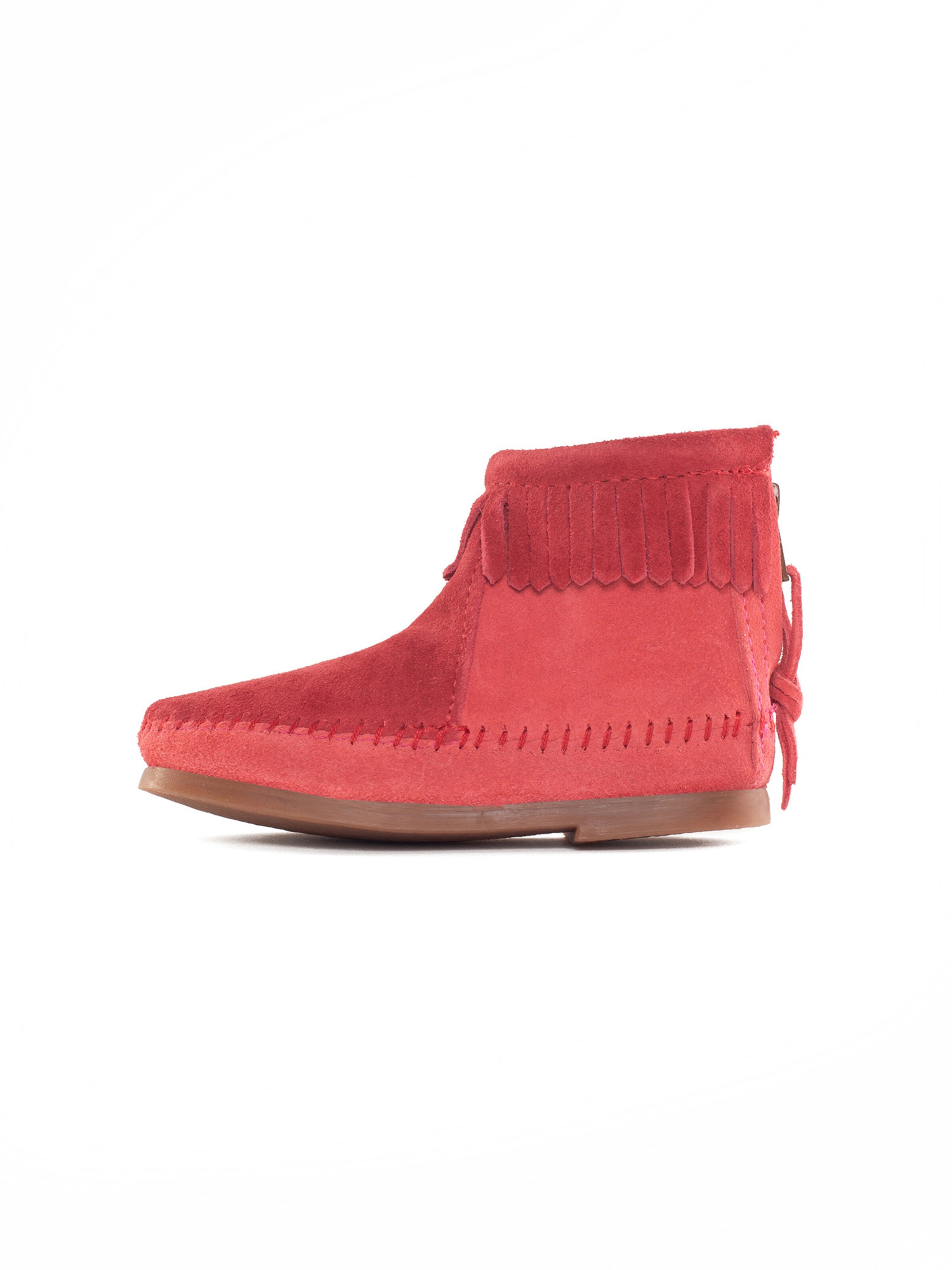 Bottes Minnetonka en rose : devant