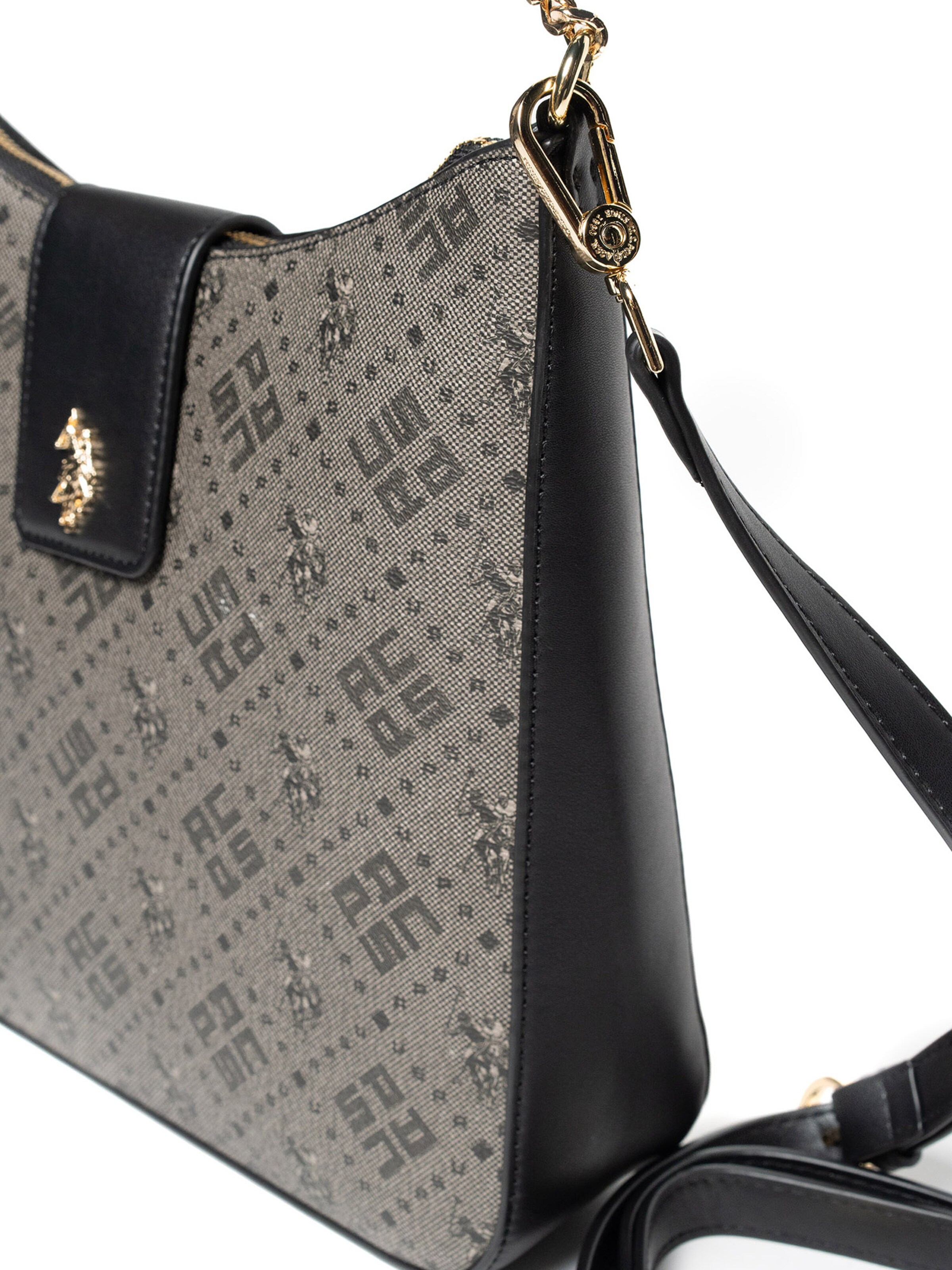 Borsa a mano di U.S. POLO ASSN. in nero