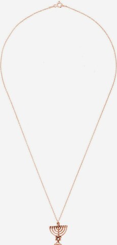 Gemshine Necklace in Gold: front