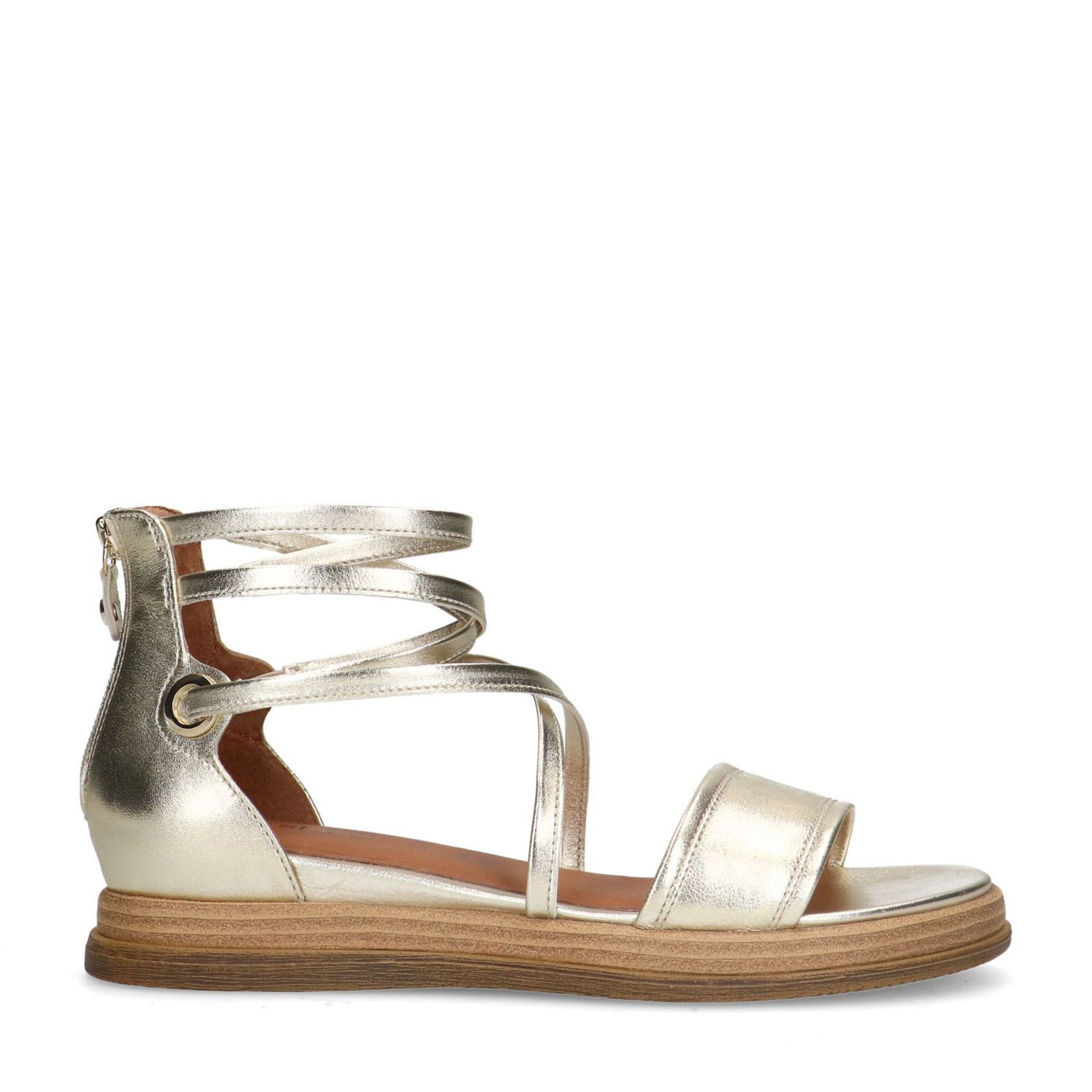 no stress Sandals in Gold