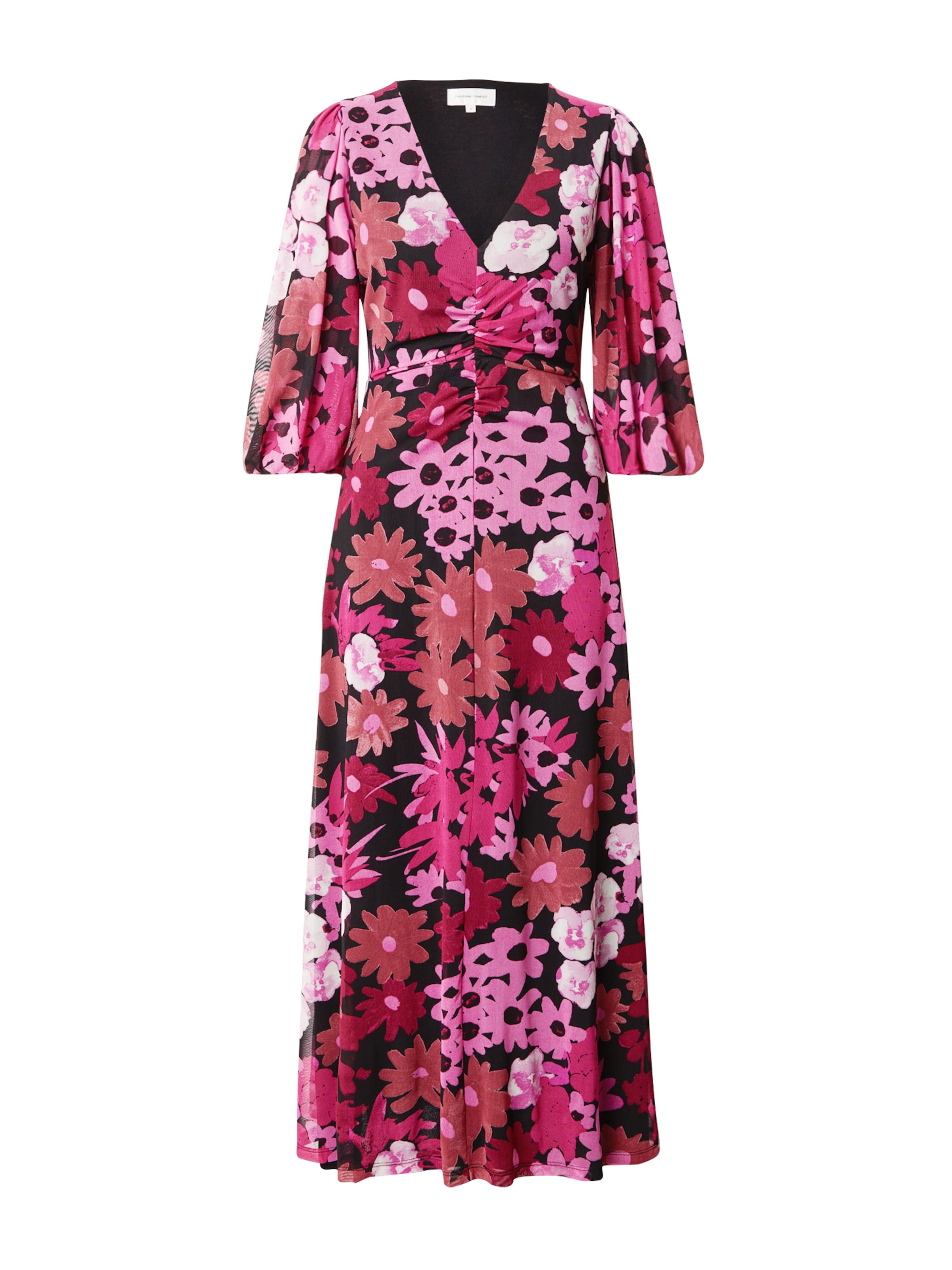 Fabienne Chapot Dress 'Welma' in Cyclamen / Pink / Black, Item view