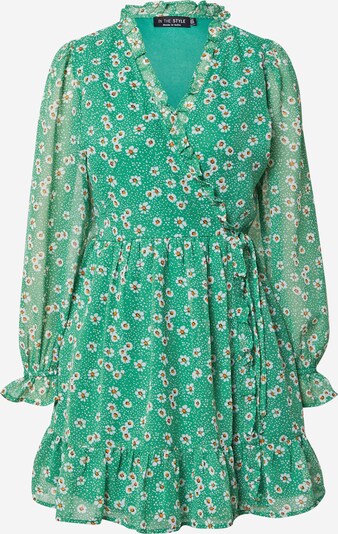 In The Style Φόρεμα 'JOSSA' σε πράσινο / πορτοκαλί / μαύρο / λευκό, Άποψη προϊόντος