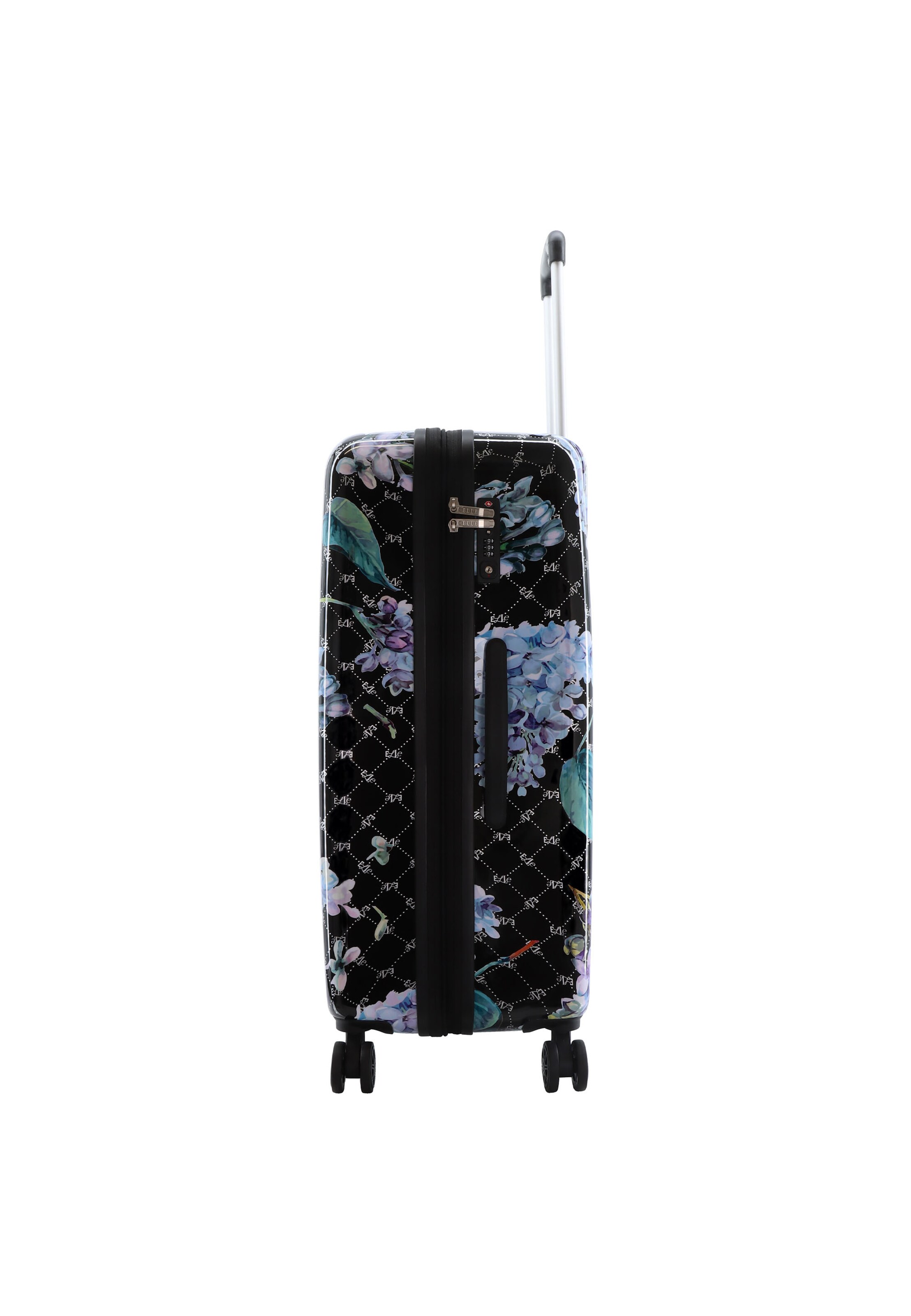 ELLE Suitcase 'Floret' in Black