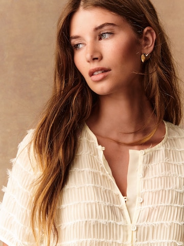 Next Blus i beige