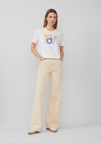 T-shirt s.Oliver en blanc