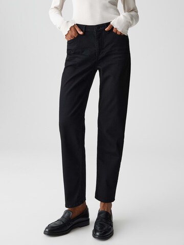 OPUS Regular Jeans 'Elma Clever' in Black: front