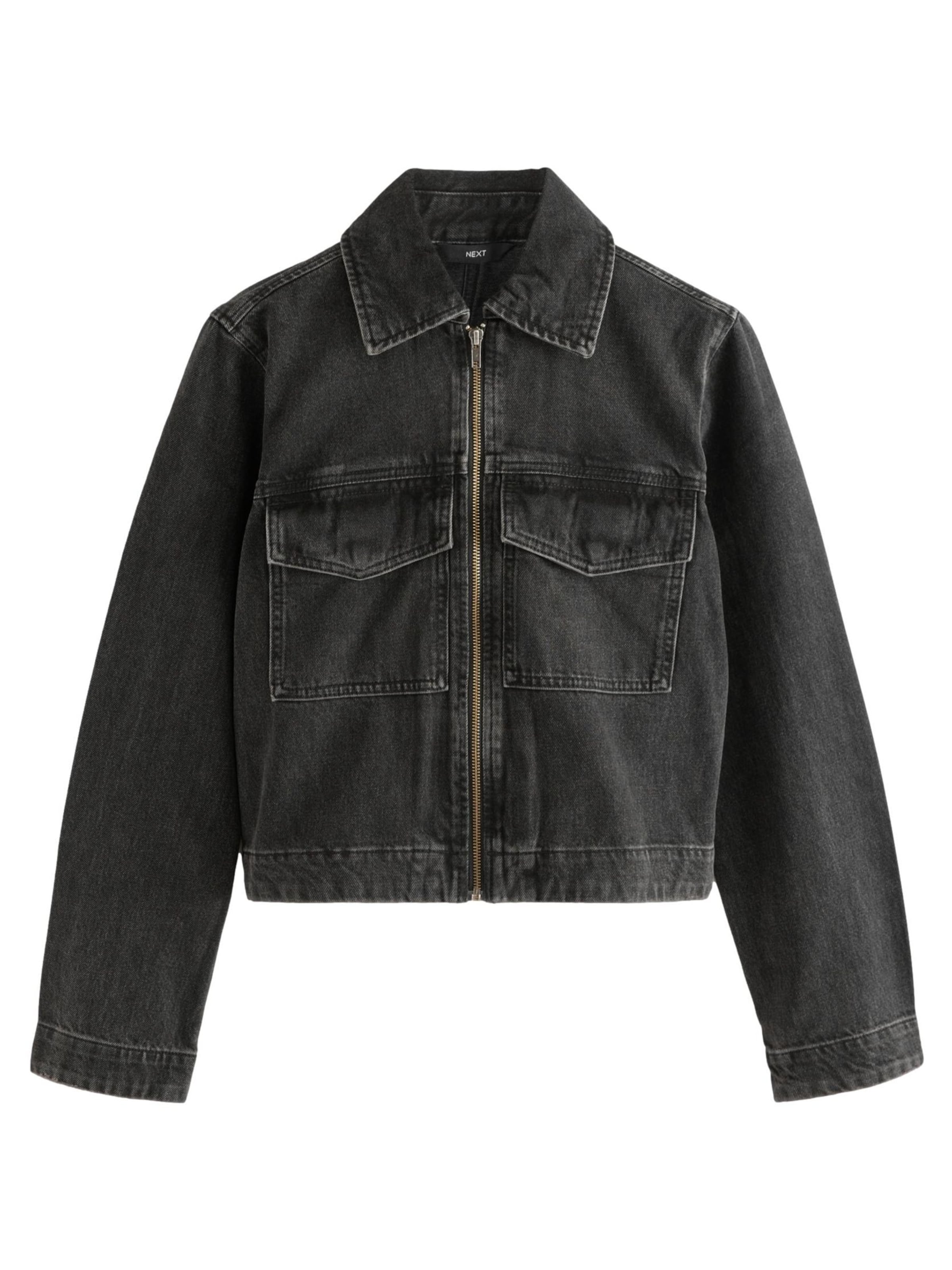 Next Преходно яке в черно: отпред