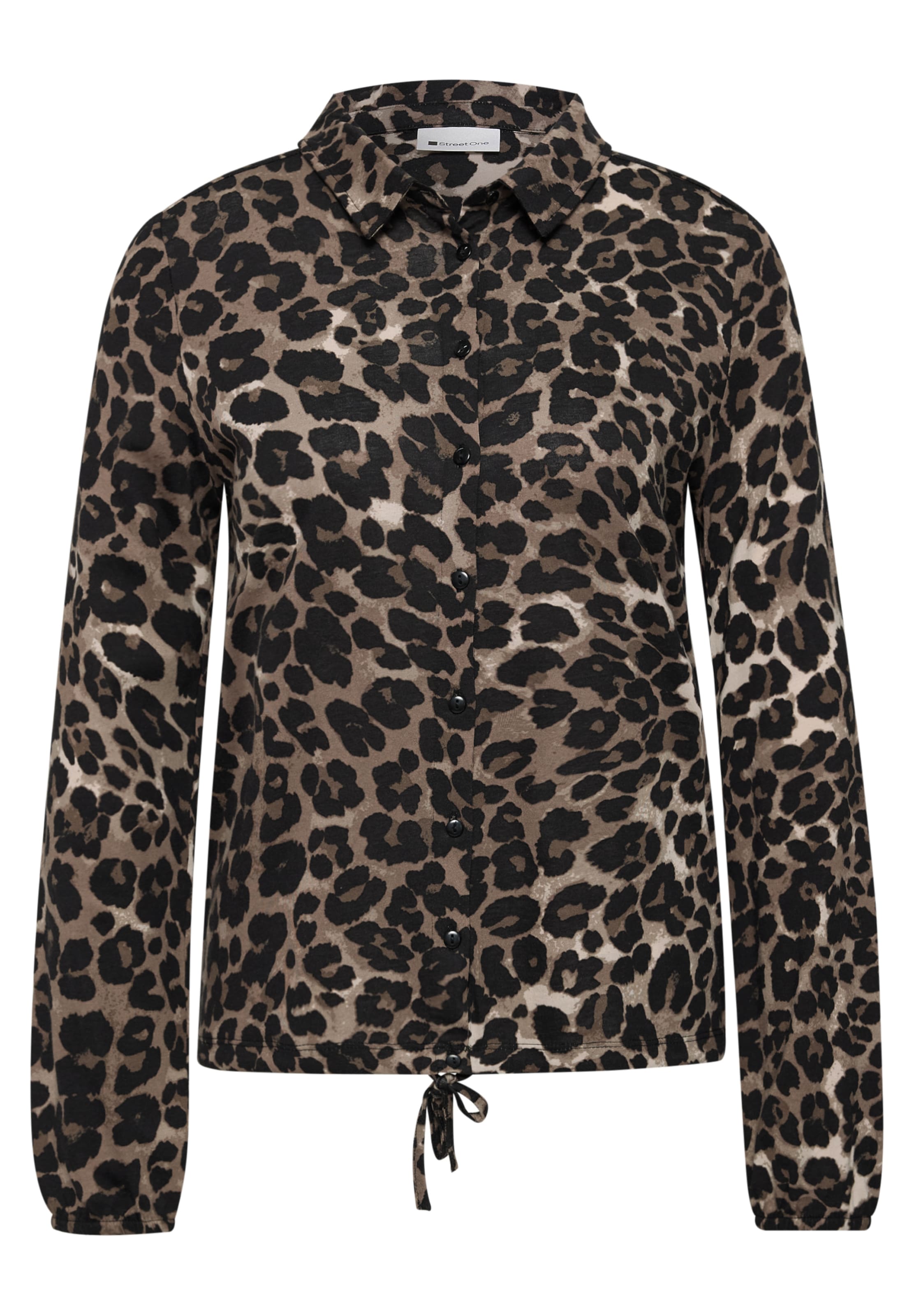 STREET ONE Shirt in Braun: Vorderseite