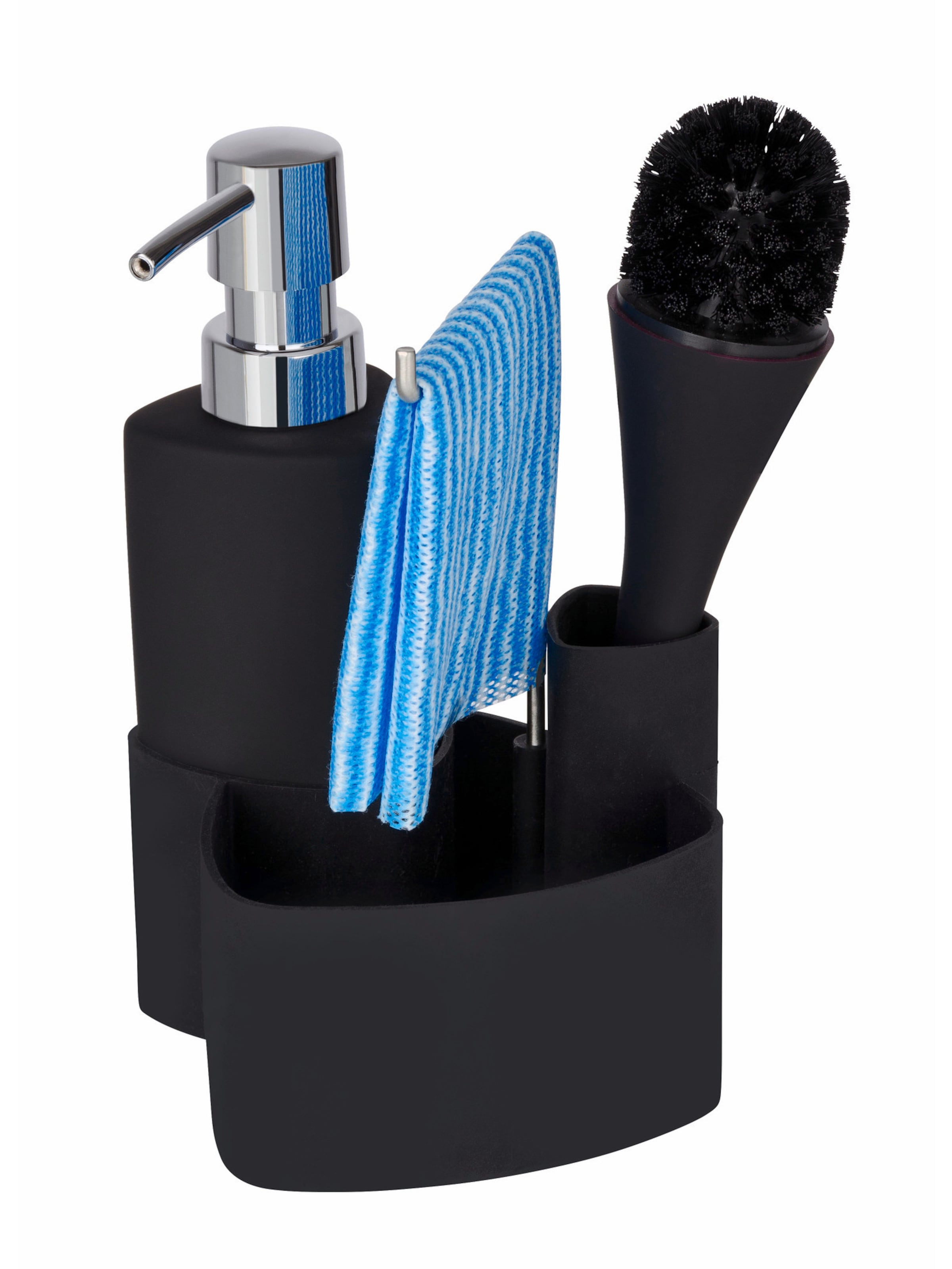 Wenko Spül-Set 'Empire' in Schwarz