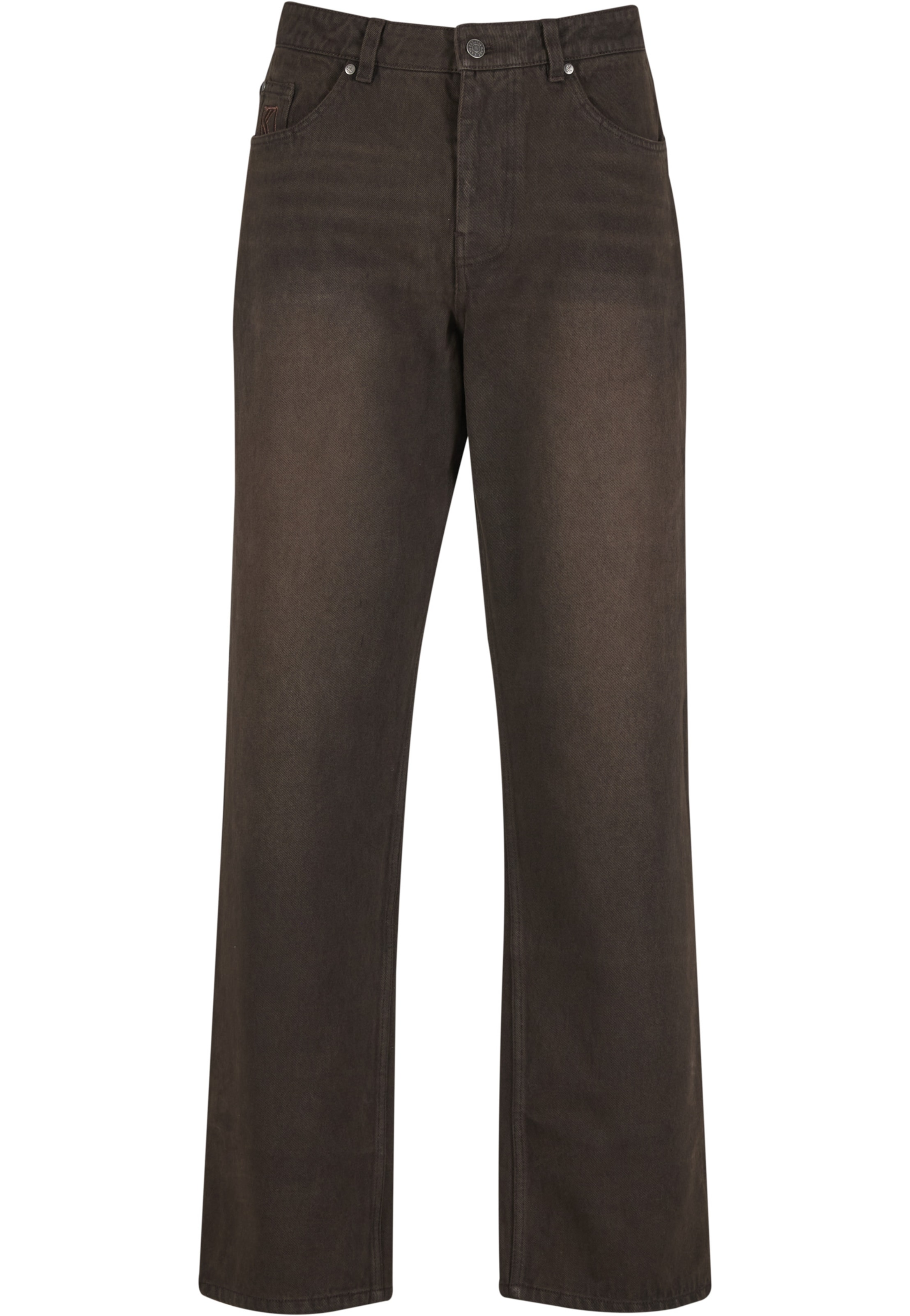 Karl Kani Regular Jeans in Braun: Vorderseite