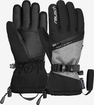 REUSCH Athletic Gloves 'Demi' in Black: front