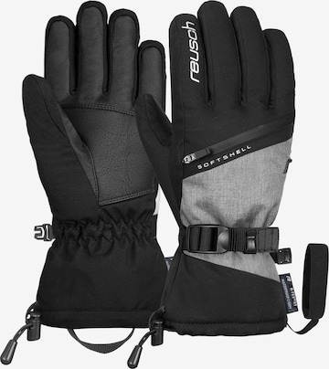 REUSCH Athletic Gloves 'Demi' in Black: front