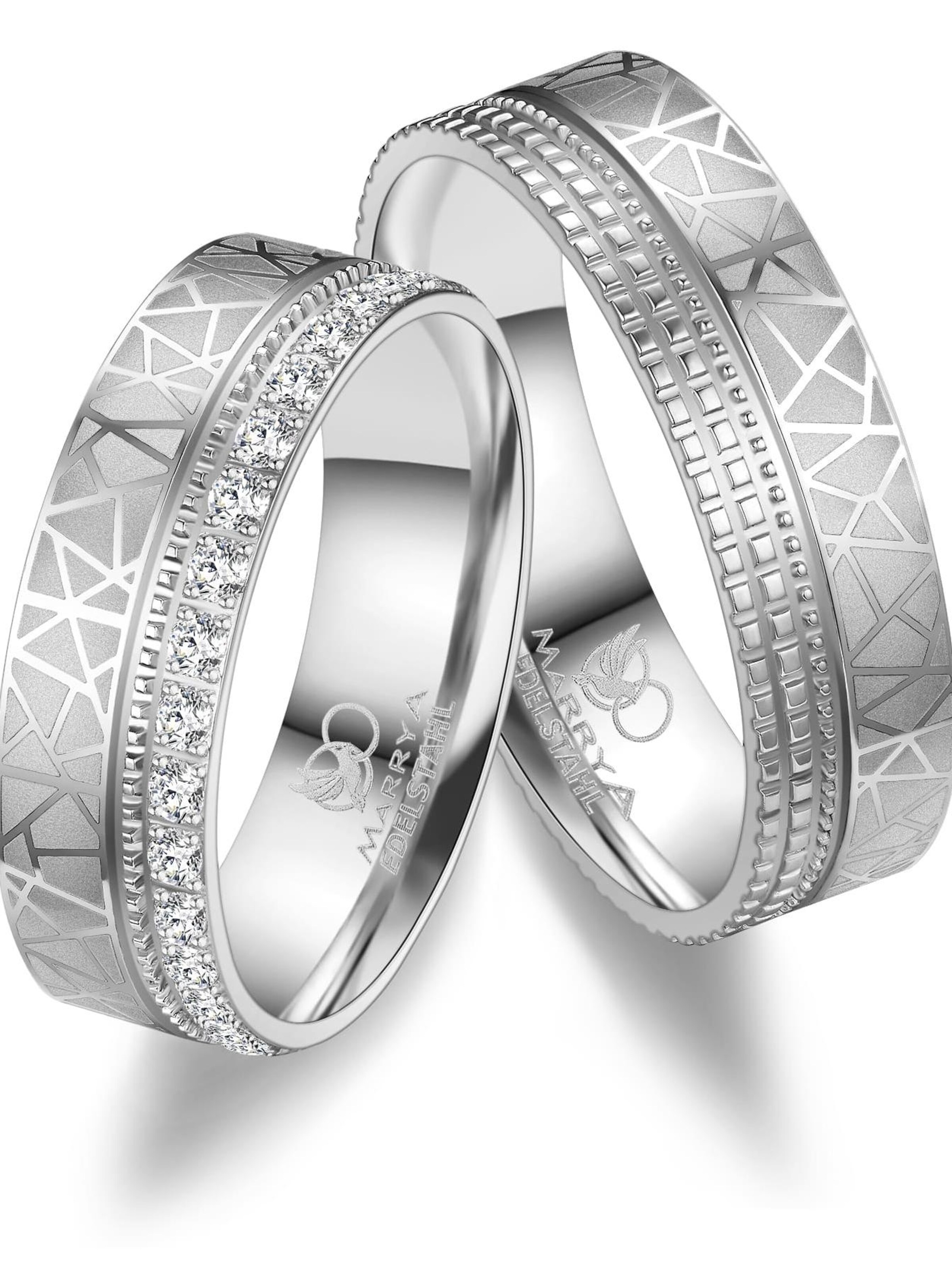 MARRYA Ring 'MARRYA ES-38'‌‌‌‌‌‌‌‌‌‌ in Silber