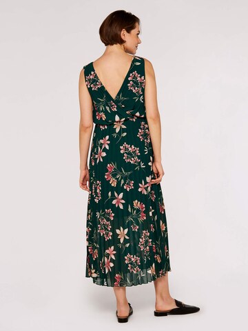 Apricot Summer Dress in Green