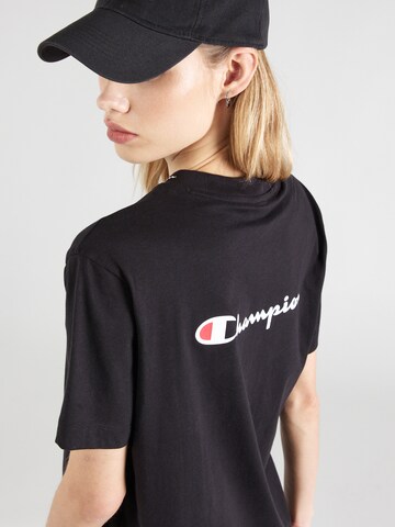 Champion Authentic Athletic Apparel Μπλουζάκι σε μαύρο